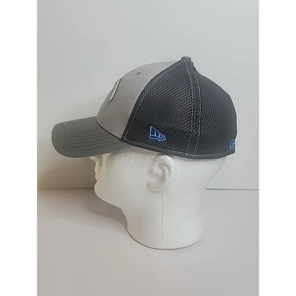 Los Angeles Chargers New Era 39Thirty Hat Size Small/ Medium Gray Black NFL